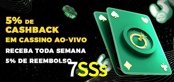 Promoções do cassino ao Vivo 7SSs